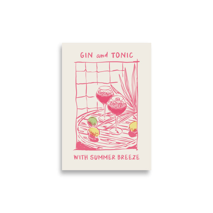 Gin and Tonic with Summer Breeze | Bowlift