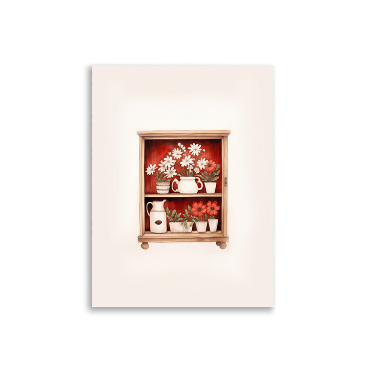 Shelf with Flowers | Bowlift
