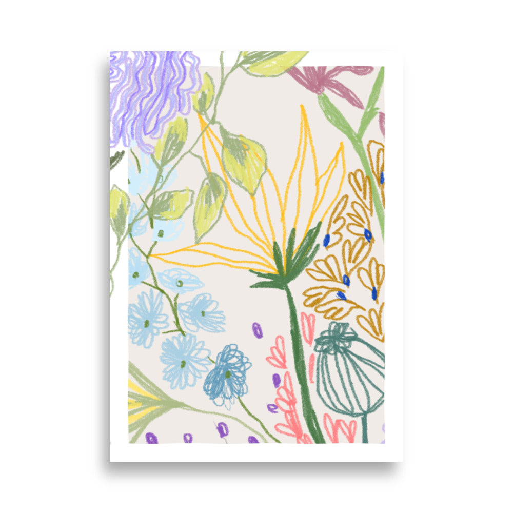 Garden Drawing 01 | Bowlift