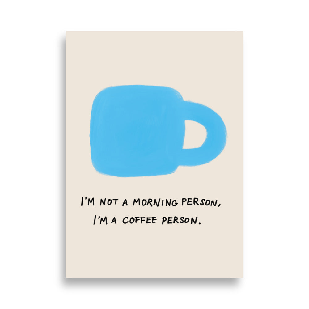 I am a coffee person | Bowlift