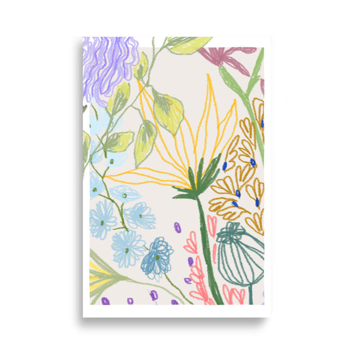 Garden Drawing 01 | Bowlift