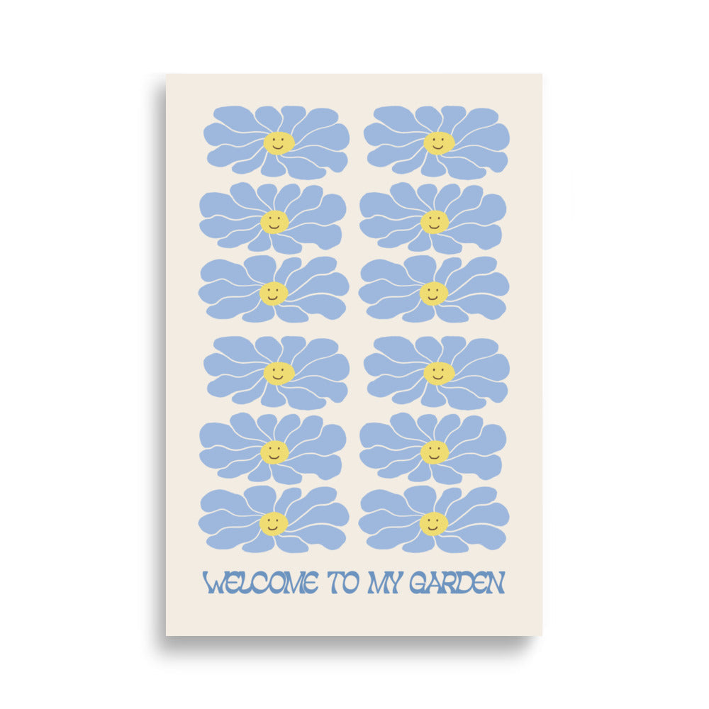 Welcome to my Garden - Blue Daisy | Bowlift
