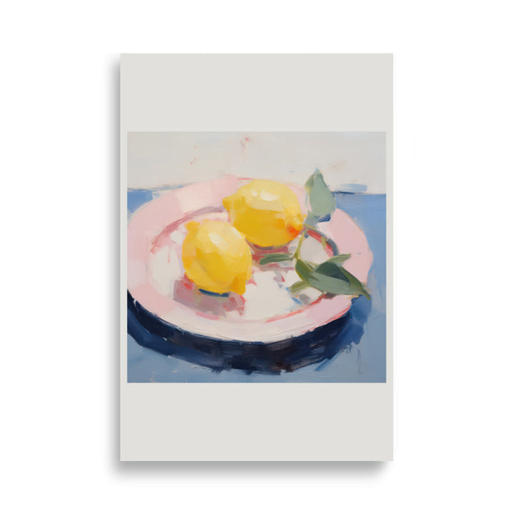 Plate with Lemons | Bowlift