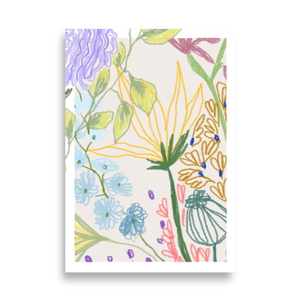 Garden Drawing 01 | Bowlift