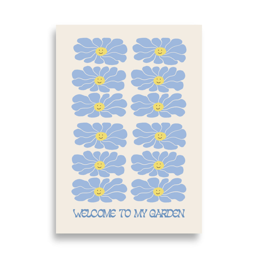 Welcome to my Garden - Blue Daisy | Bowlift