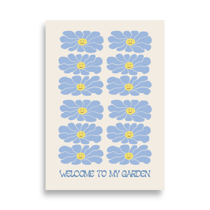 Welcome to my Garden - Blue Daisy | Bowlift