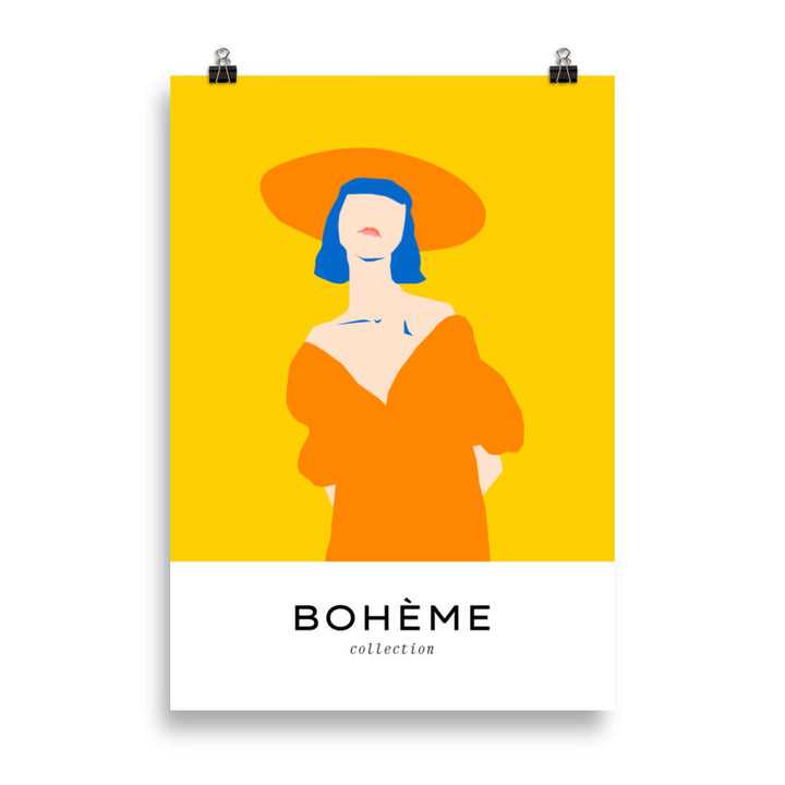 Boheme-Spring-Lady with a Hat | Bowlift