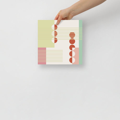Apple Trees Abstract Wall Art | Bowlift
