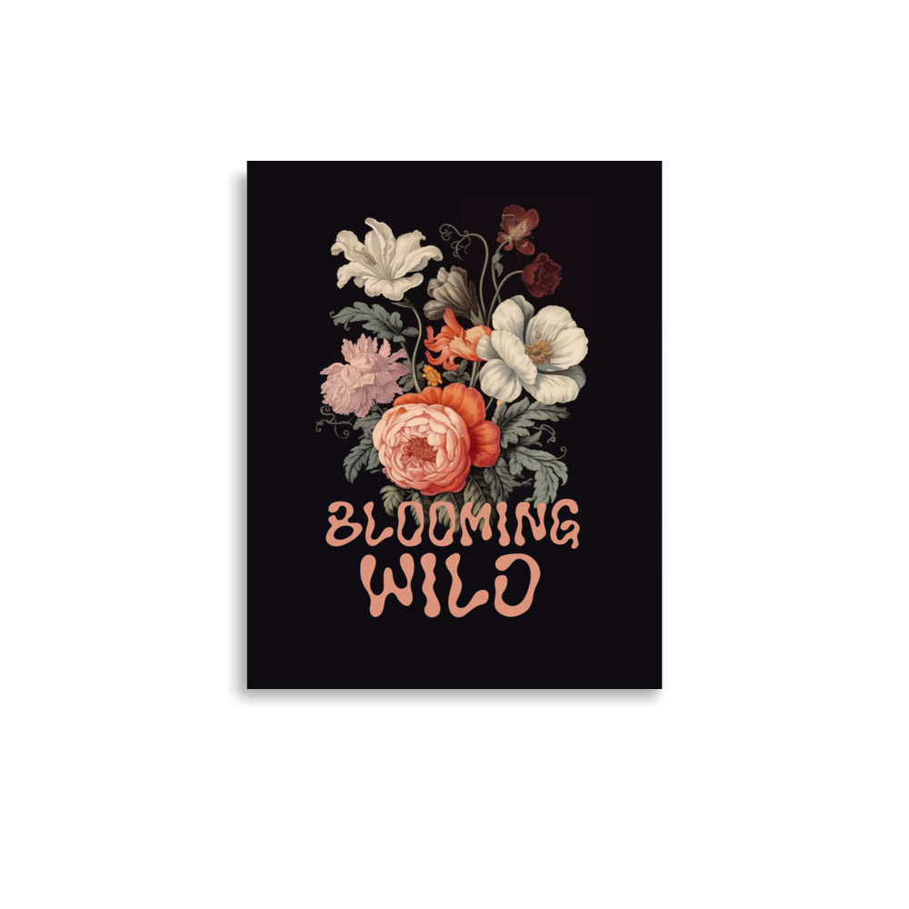 Blooming Wild - Black | Bowlift