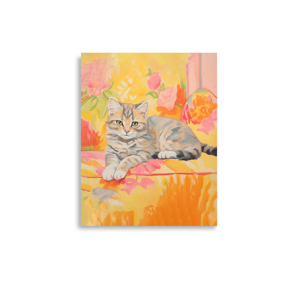 Cat on a sofa | Bowlift