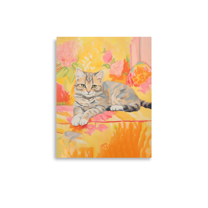 Cat on a sofa | Bowlift