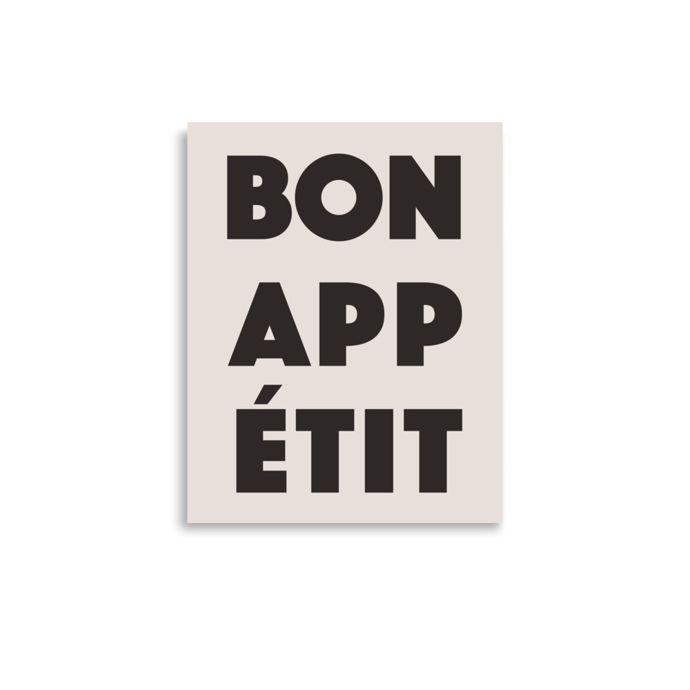 Bon Appetite - Black | Bowlift