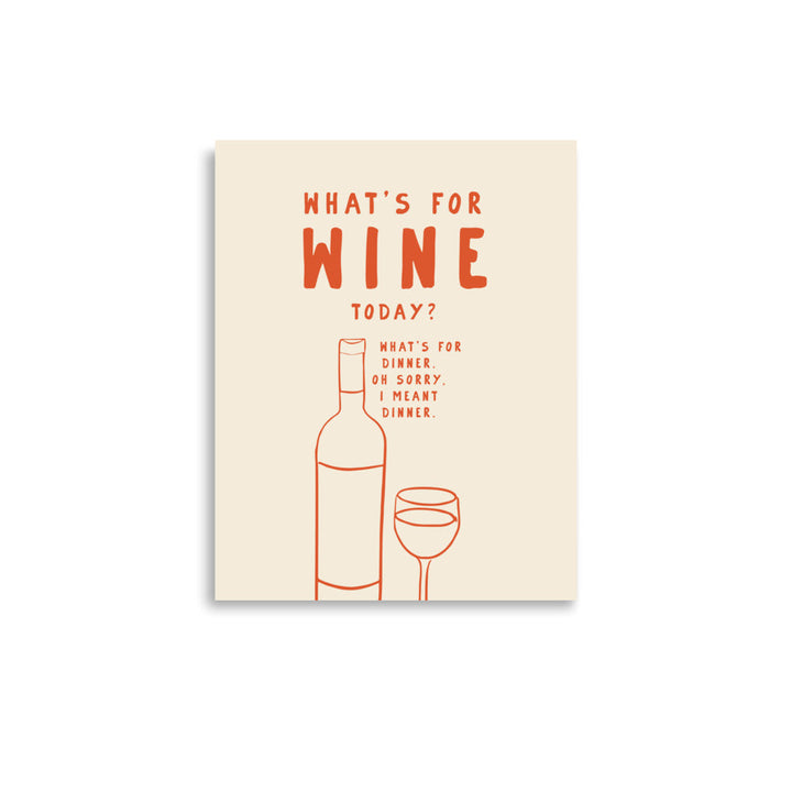 What's for wine today? | Bowlift