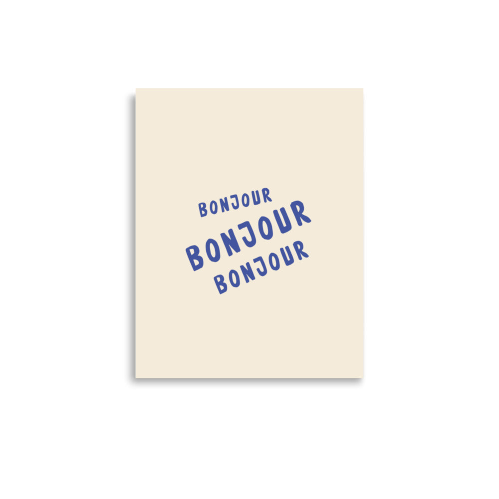 Bonjour! | Bowlift