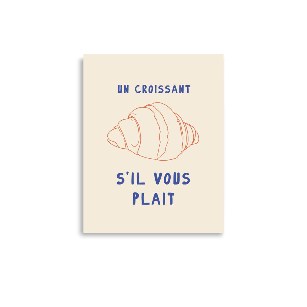 Un Croissant, s'il vous plait? | Bowlift
