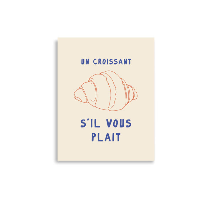 Un Croissant, s'il vous plait? | Bowlift