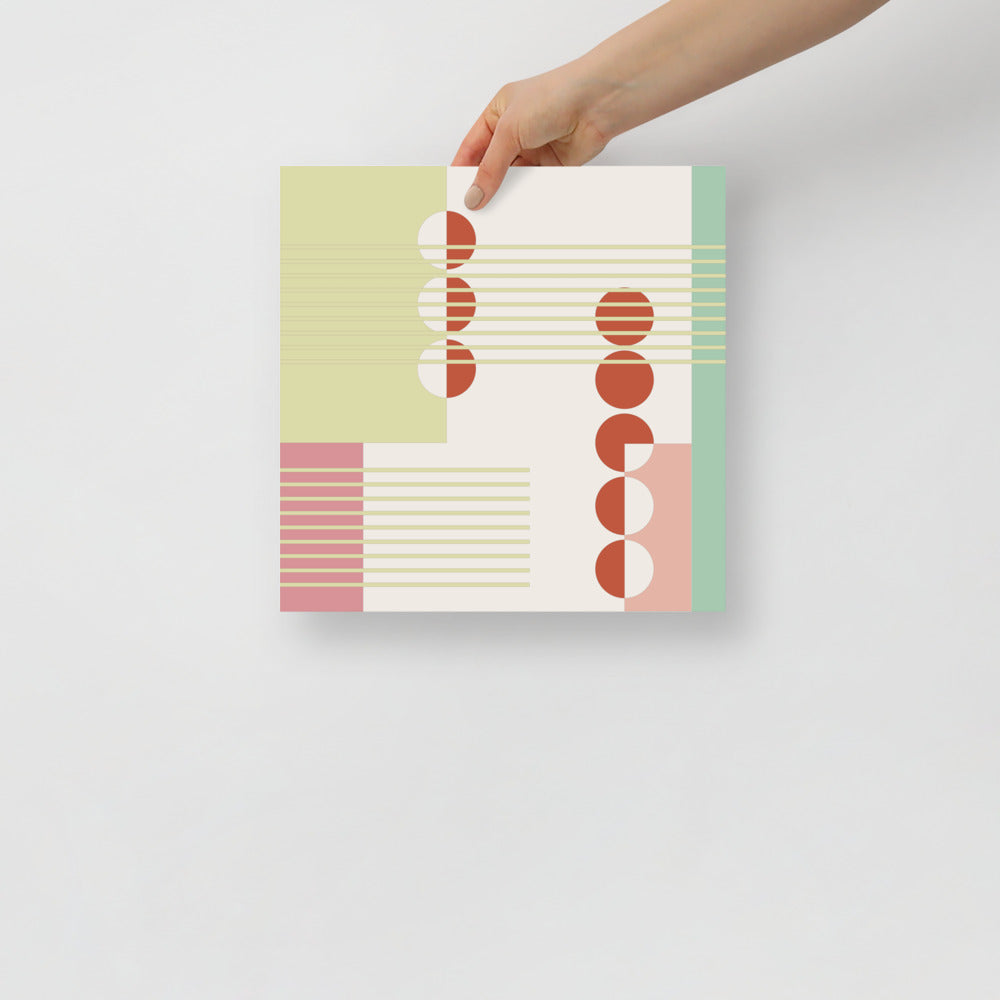 Apple Trees Abstract Wall Art | Bowlift