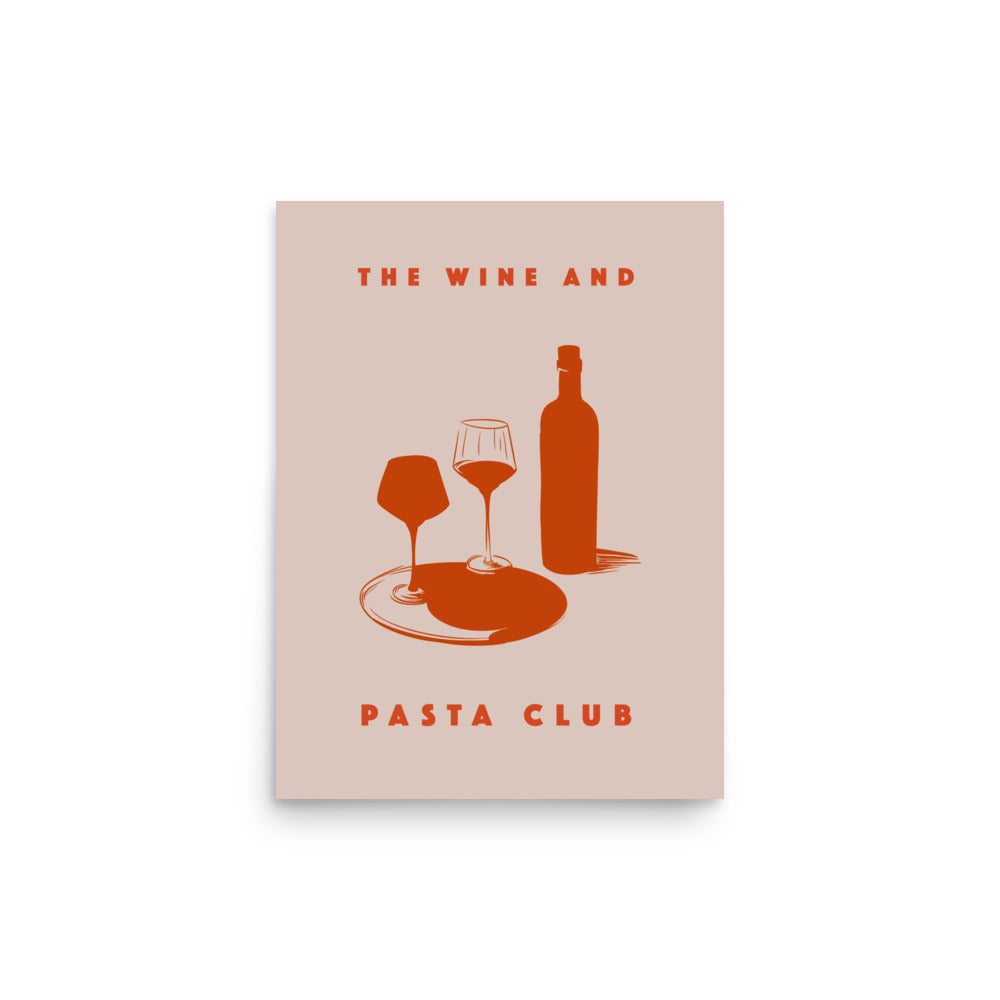 The wine and pasta club | Bowlift