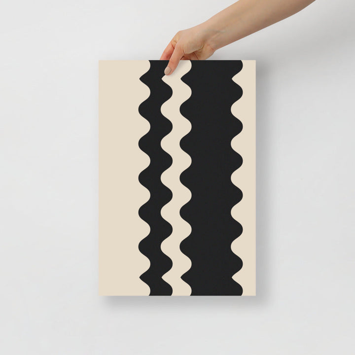 2 Waves - Black | Bowlift