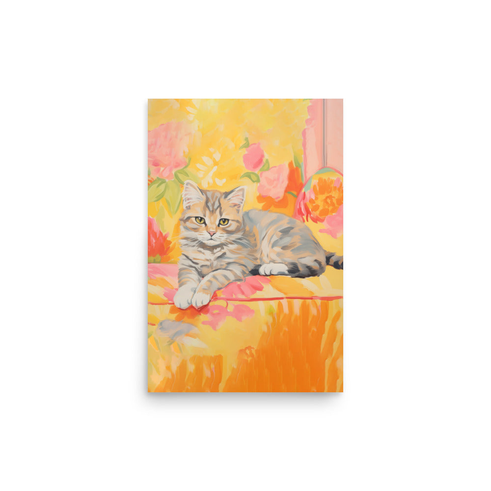 Cat on a sofa | Bowlift