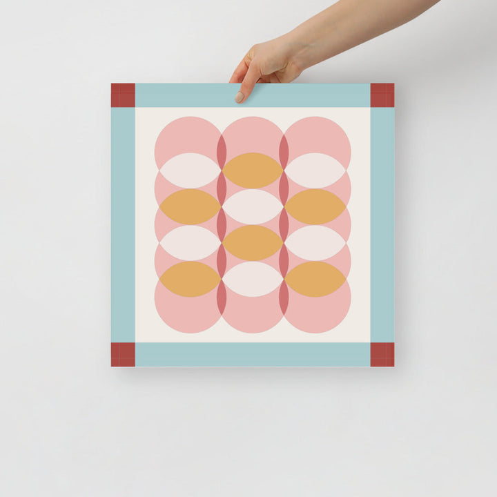 Dots In Square Wall Art | Bowlift