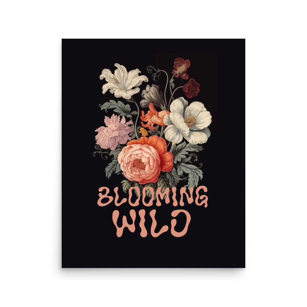 Blooming Wild - Black | Bowlift