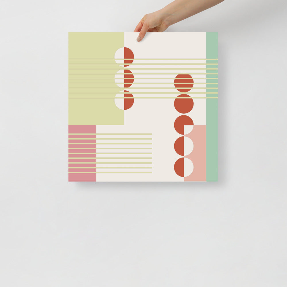 Apple Trees Abstract Wall Art | Bowlift