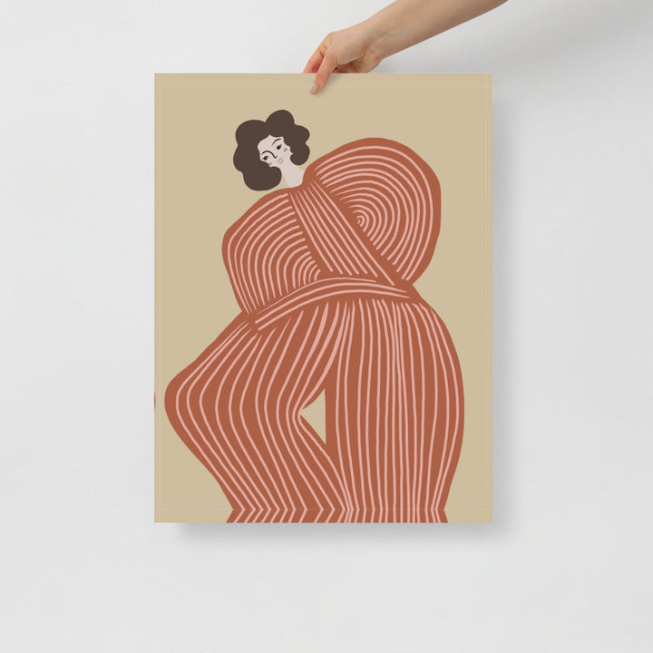 Orange Tracksuits Wall Art | Bowlift