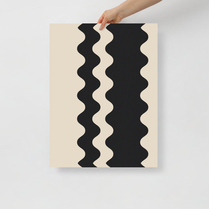 2 Waves - Black | Bowlift