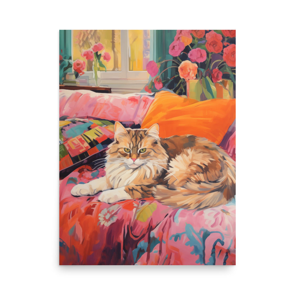 Cat under the sofa | Bowlift