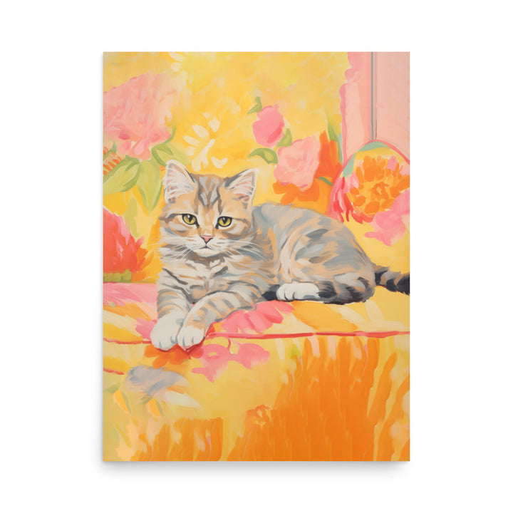 Cat on a sofa | Bowlift