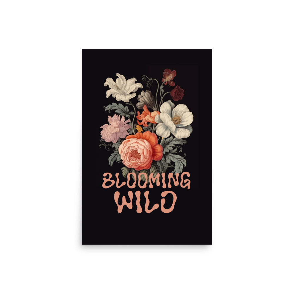 Blooming Wild - Black | Bowlift
