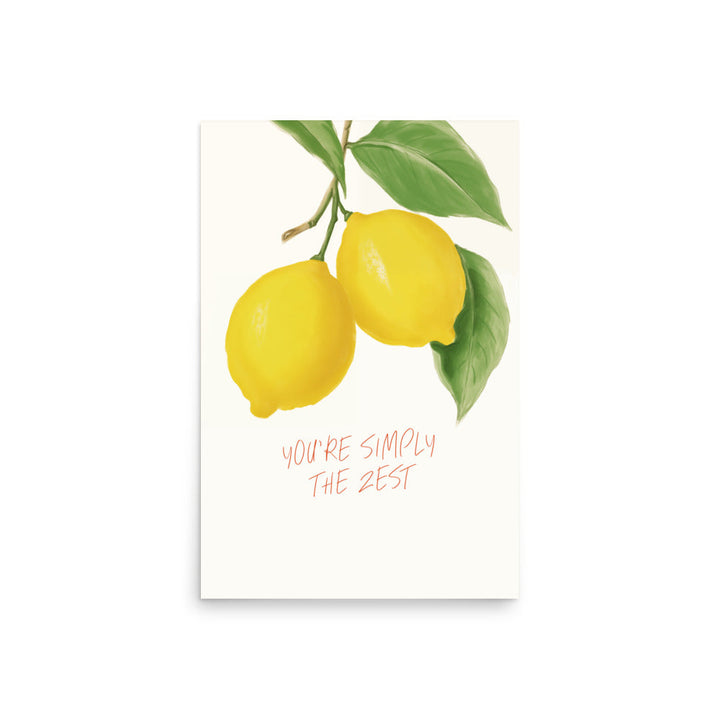 You are simply the zest! | Bowlift