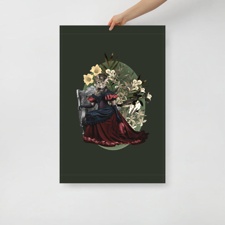 Cat Queen Dark Green | Bowlift