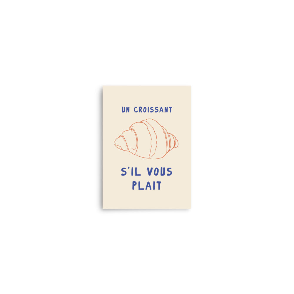 Un Croissant, s'il vous plait? | Bowlift