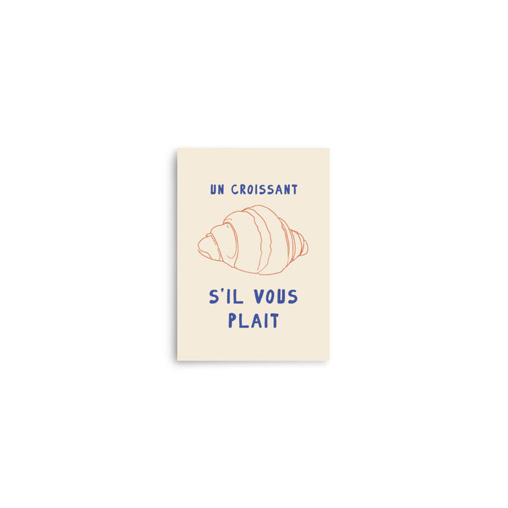 Un Croissant, s'il vous plait? | Bowlift