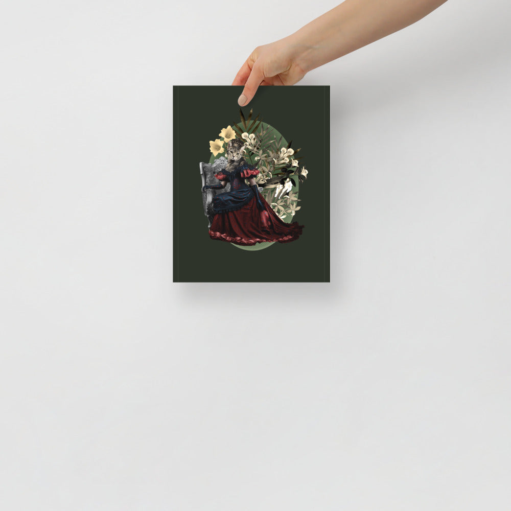 Cat Queen Dark Green | Bowlift