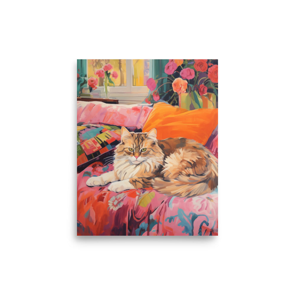 Cat under the sofa | Bowlift