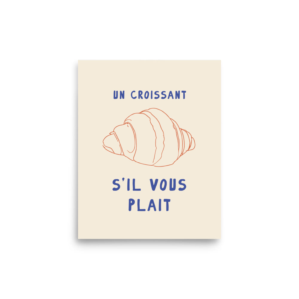 Un Croissant, s'il vous plait? | Bowlift