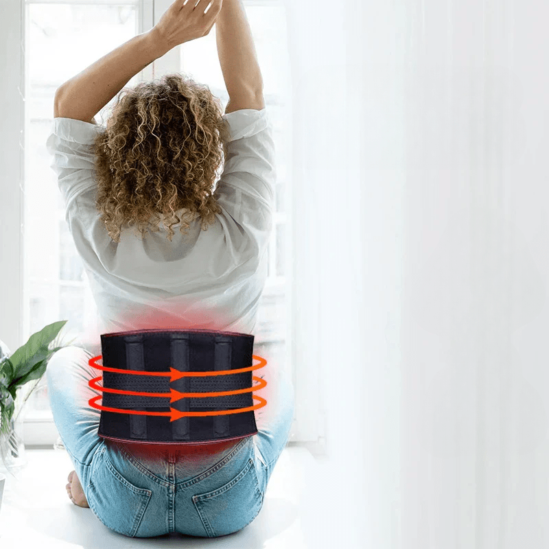 BowLift | ErgoHeat Belt – Ergonomic Heating Belt for Back Pain Relief with 3 Temperature Settings