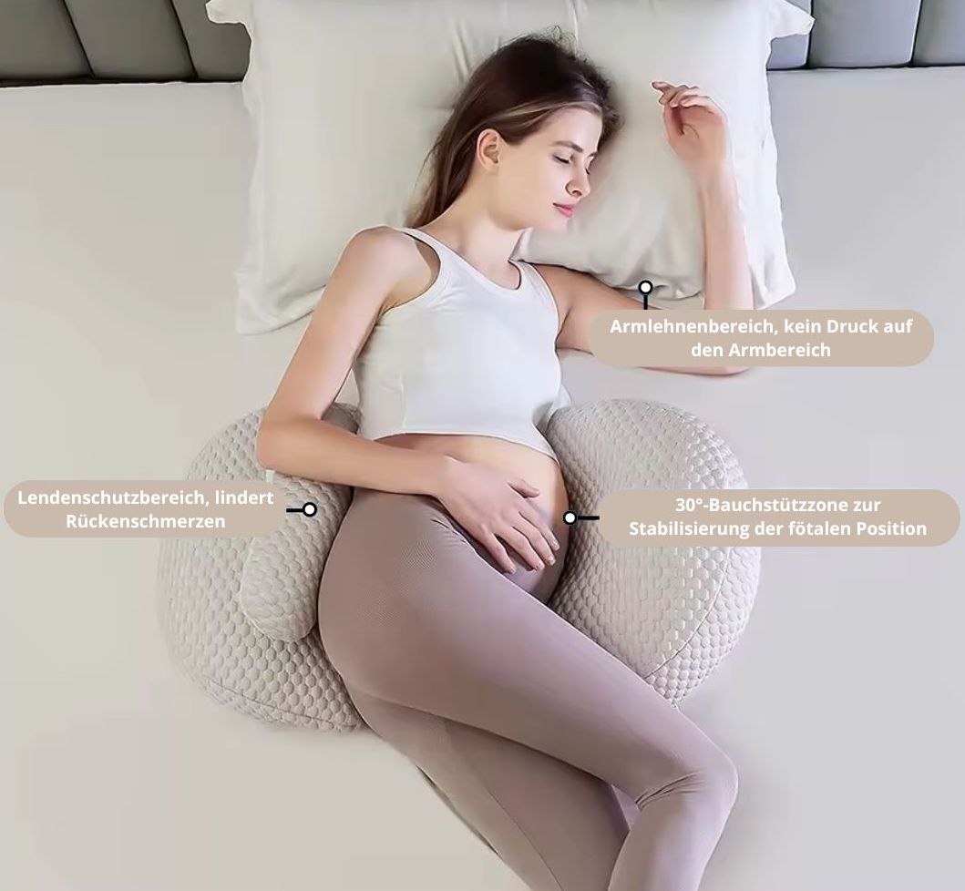BowLift | Ergonomic Pregnancy Pillow - MammaComfort