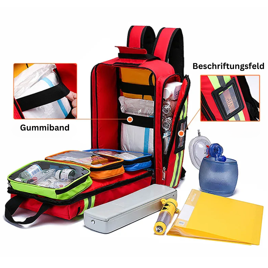 NoodPak ProSafe – Waterproof First Aid Backpack for Rescue & Medical Readiness | Bowlift