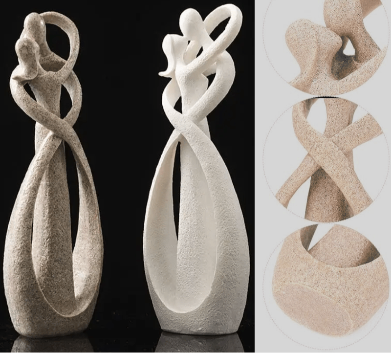 BowLift | Eternal Embrace – Abstract Sculpture for Timeless Love