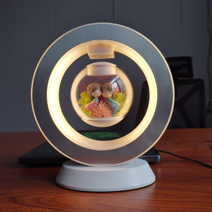 Levitating Flower with Magnetic Rotation – Floravia | Bowlift