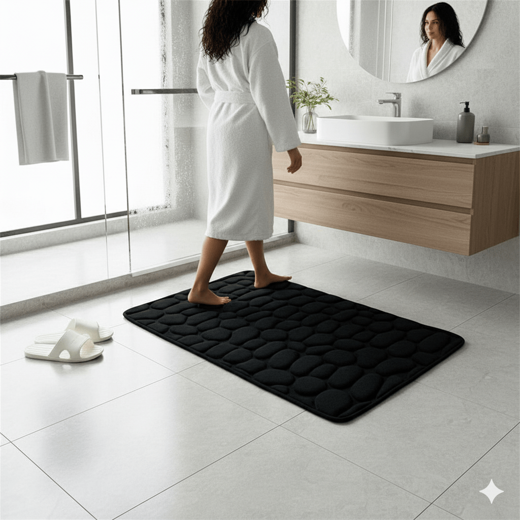 BowLift | ETERNASTEP MAT – Ultra-Soft, Fast-Drying Bath Mat for Comfort & Safety