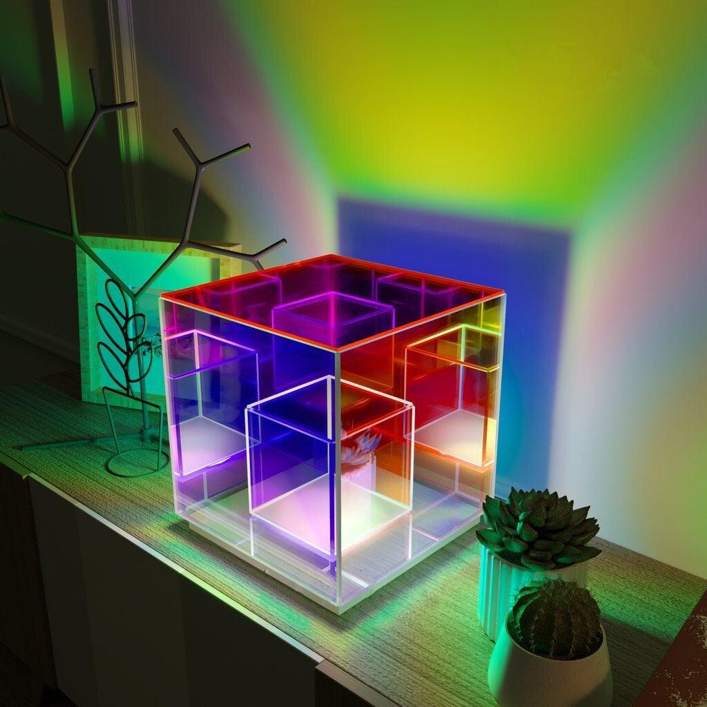 BowLift | Eternity Rubiks Cube Prism Lamp