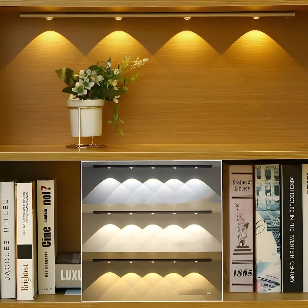 BowLift | Wireless Smart LED Lights with Motion Sensor | Rechargeable and energy-efficient lighting for any room