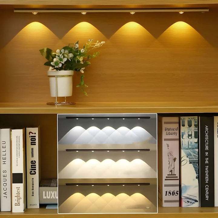 Wireless LED Fixture with Motion Sensor - LumiSense | Bowlift