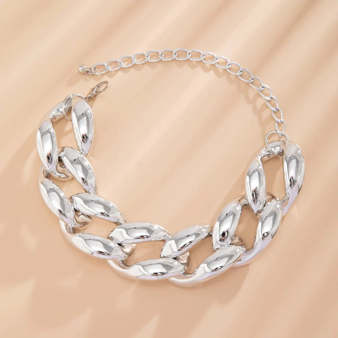 BowLift | Exaggerated Chunky Cuban Link Choker Necklace
