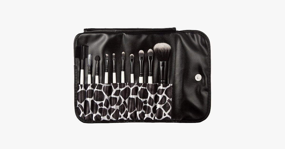 BowLift | 10 Piece Beauty Eyeshadow Brush Set